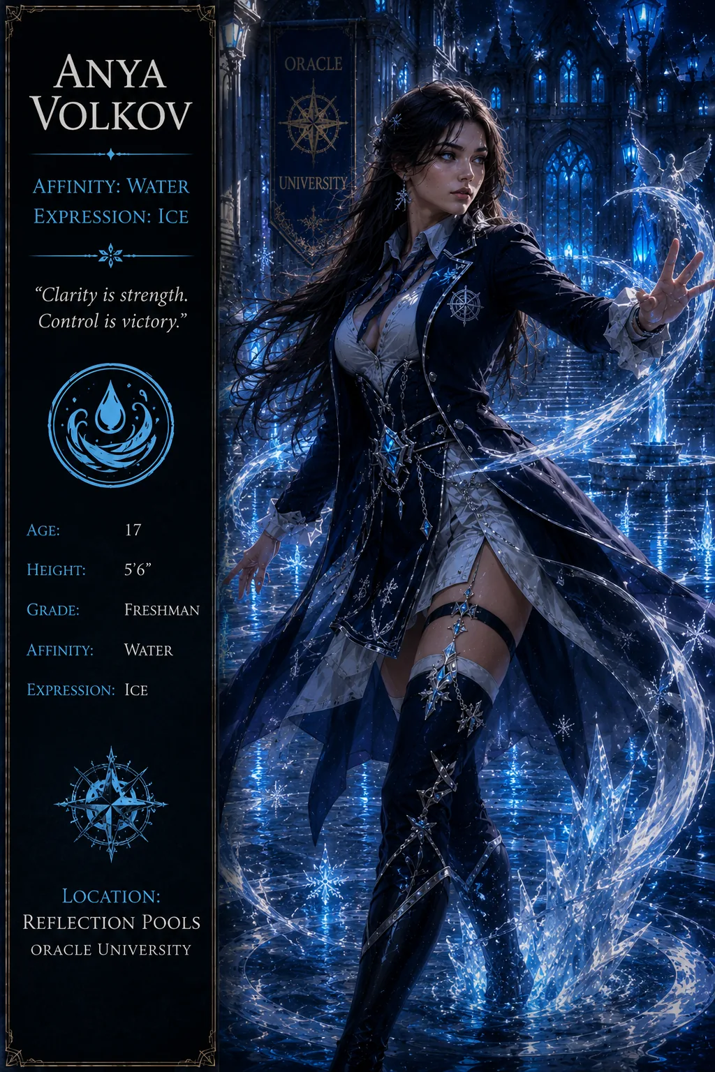 Anya Volkov official character artwork